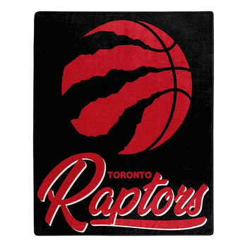 NBA Toronto Raptors Signature Raschel Throw Blanket 50x60 Inches