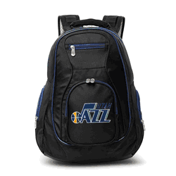 NBA Utah Jazz 19" Premium Laptop Backpack with Colored Trim