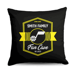 NBA Utah Jazz Dominion Personalized Throw Pillow 18�18 Inches