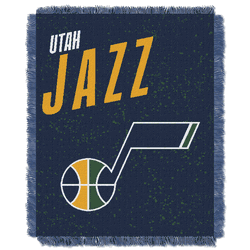 NBA Utah Jazz Headliner Jacquard Throw