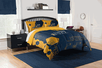 NBA Utah Jazz Hexagon F/Q Comforter Set