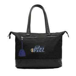 NBA Utah Jazz Laptop Tote Bag with Colored Zipper Pull Accessory
