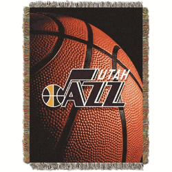 NBA Utah Jazz Photo Real Tapestry Throw Blanket 48x60 Inches