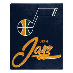 NBA Utah Jazz Signature Raschel Throw