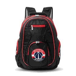 NBA Washington Wizards 19" Premium Laptop Backpack with Colored Trim