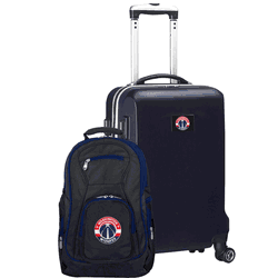NBA Washington Wizards Deluxe 2-Piece Backpack & Carry-On Set