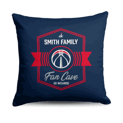 NBA Washington Wizards Dominion Personalized Throw Pillow 18�18 Inches