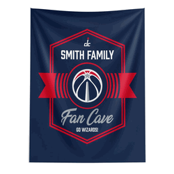 NBA Washington Wizards Dominion Personalized Wall Hanging 50�60 Inches