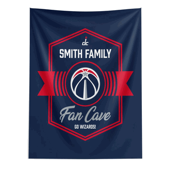 NBA Washington Wizards Dominion Personalized Wall Hanging 50�60 Inches