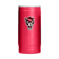 NC State Flipside Powder Coat Slim Can Coolie