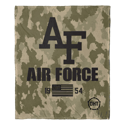 NCAA Air Force Academy OHT Special Ops Silk Touch Throw