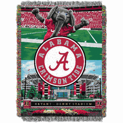 NCAA Alabama Crimson Tide Homefield Advantage Tapestry Throw