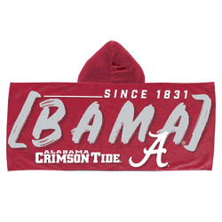 NCAA Alabama Crimson Tide Juvy Hooded Towel