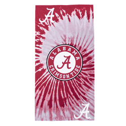 NCAA Alabama Crimson Tide Pyschedelic Beach Towel