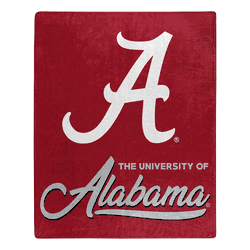 NCAA Alabama Crimson Tide Signature Raschel Throw