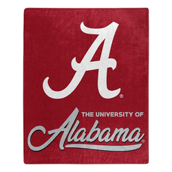 NCAA Alabama Signature Raschel Throw Blanket 50x60 Inches