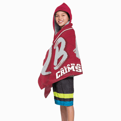 NCAA Alabama Youth Hooded Beach Towel 21x51 Inches