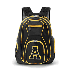 NCAA Appalachian State Mountaineers 19" Premium Laptop Backpack with Colored Trim