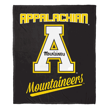 NCAA Appalachian State Mountaineers Alumni Silk Touch Throw Blanket 50x60 Inches