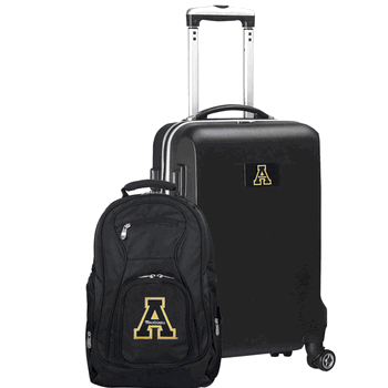 NCAA Appalachian State Mountaineers Deluxe 2-Piece Backpack & Carry-On Set