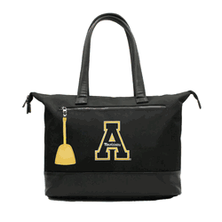 NCAA Appalachian State Mountaineers Laptop Tote Bag with Colored Zipper Pull Accessory