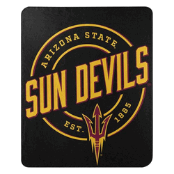 NCAA Arizona State Campaign Fleece Throw Blanket 50x60 Inches