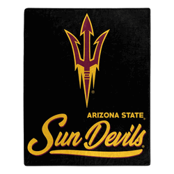 NCAA Arizona State Signature Raschel Throw Blanket 50x60 Inches