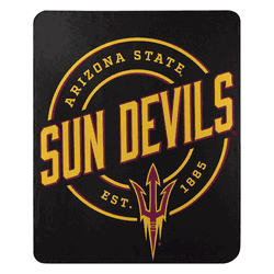 NCAA Arizona State Sun Devils Campaign Fleece Throw