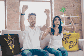 NCAA Arizona State Sun Devils Invert Pillow