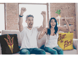 NCAA Arizona State Sun Devils Invert Pillow