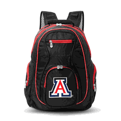 NCAA Arizona Wildcats 19" Premium Laptop Backpack with Colored Trim