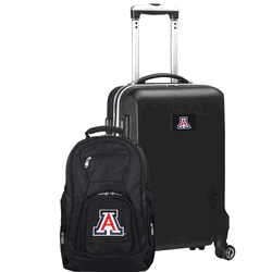 NCAA Arizona Wildcats Deluxe 2-Piece Backpack & Carry-On Set