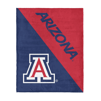 NCAA Arizona Wildcats Halftone Silk Touch Throw Blanket 46�60 inches