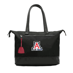 NCAA Arizona Wildcats Laptop Tote Bag with Colored Zipper Pull Accessory