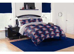 NCAA Arizona Wildcats Rotary Queen Bed In A Bag Set
