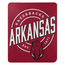NCAA Arkansas Campaign Fleece Throw Blanket 50x60 Inches