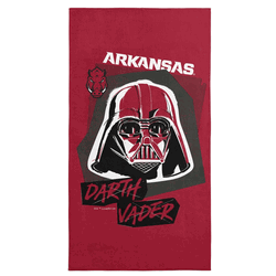NCAA Arkansas Darth Vader  Beach Towel 30 x 60 Inches