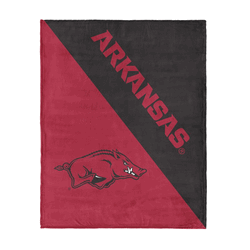 NCAA Arkansas Razorbacks Halftone Silk Touch Throw Blanket 46�60 inches