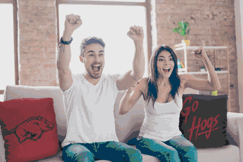 NCAA Arkansas Razorbacks Invert Pillow