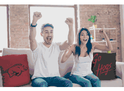 NCAA Arkansas Razorbacks Invert Pillow