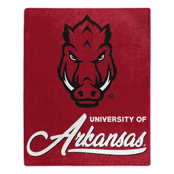 NCAA Arkansas Razorbacks Signature Raschel Throw