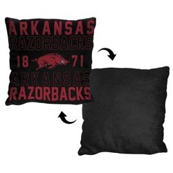 NCAA Arkansas Razorbacks Stacked Pillow