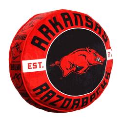 NCAA Arkansas Travel Cloud Pillow 15 Inches