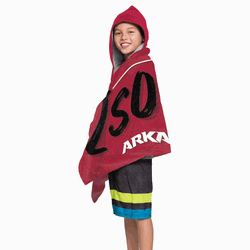 NCAA Arkansas Youth Hooded Beach Towel 21x51 Inches