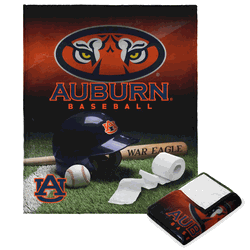 NCAA Auburn Baseball Love Silk Touch Throw 50x60 Inches