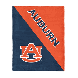 NCAA Auburn Tigers Halftone Silk Touch Throw Blanket 46�60 inches
