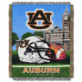 NCAA Auburn Tigers Homefield Advantage Tapestry Throw