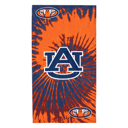 NCAA Auburn Tigers Pyschedelic Beach Towel