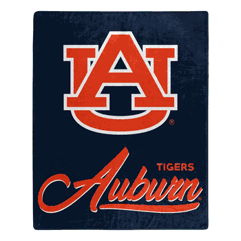 NCAA Auburn Tigers Signature Raschel Throw