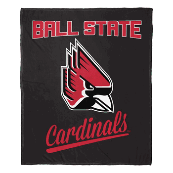 NCAA Ball State Alumni Silk Touch Throw
